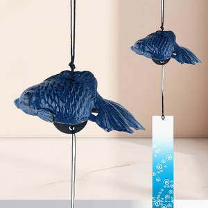 Pendentif cloche de temple extérieur Feng Shui en fonte porte-bonheur japonais petit carillon éolien son clapet maison jardin extérieur décor cadeau - Product Image 5