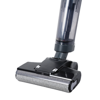 Nettoyeur de sols sans fil à double brosse, aspirateur eau et poussière intelligent à auto-nettoyage, idéal pour le nettoyage domestique – Vente directe usine