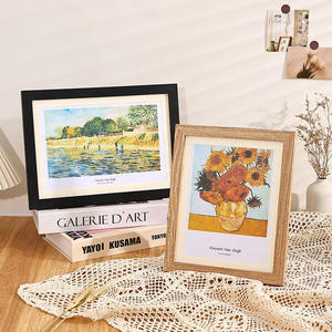 Marco de Fotos de Pared 8K de 4 y 16 Pulgadas, Marco <span class=keywords><strong>para</strong></span> Puzles y Dibujos, Marco Creativo <span class=keywords><strong>para</strong></span> Fotos de Pared, Exhibidor de Mesa A4, Marco de Fotos de Madera Sencillo - Product Image 2
