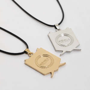 Bijoux fantaisie colliers homme Anime pendentif attaque sur Titan fil de cire chaîne colliers pour femmes - Product Image 5