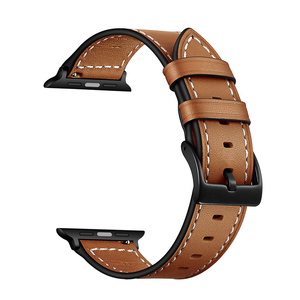 Cintura bracciale classico di lusso per orologio <span class=keywords><strong>Apple</strong></span> 42mm 38mm cinturino in vera pelle per cinturino IWatch 44mm 40mm - Product Image 6