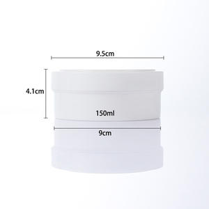 Sanle <b>Plastic</b> Hair Mask Jar 150g Snap Top Cylinder Cosmetic <b>Packaging</b> For Hair Wax Treatment Cream Mud Mask Slime Ink - Product Image 4