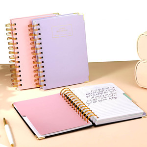 Vente en gros couverture rigide impression personnalisée Journal de grossesse livre de mémoire carnet de notes quotidien à spirale - Product Image 4