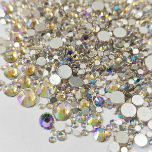 Hisenlee SS3-SS20 3D cristal <span class=keywords><strong>strass</strong></span> nuit ciel étoilé couleur <span class=keywords><strong>Strass</strong></span> pour ongles maquillage mariage luxe 1440 pièces/sac verre - Product Image 1