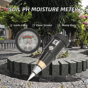 Testeur de pH portable certifié 2 en 1, capteur d'humidité, testeur numérique électronique intelligent du sol et de l'eau avec température et humidité - Product Image 2