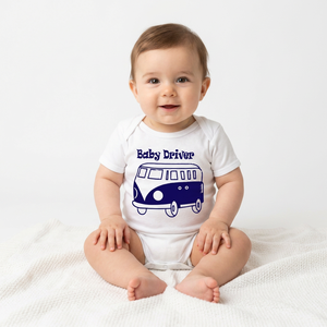 Vente en gros de combinaisons pour bébés en spandex/fibre de bambou, imprimées de motifs amusants, pour nouveau-nés, fabricant OEM, style vintage - Product Image 2