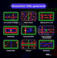 Baldosas LED Interactivas Comerciales para Juegos de Suelo, Tipo Cuadrícula, para Equipamiento de Parques de Atracciones