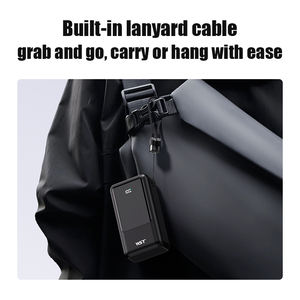 2025 WST 20000mAh staccabile cavo incorporato <span class=keywords><strong>Power</strong></span> Bank 22.5W Fast Charge Display a LED per Laptop cellulare <span class=keywords><strong>Power</strong></span> Bank per esterno - Product Image 4