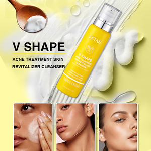 OEM ODM Huile nettoyante douce coréenne Contrôle du sébum <span class=keywords><strong>Peau</strong></span> sèche Hydratante Raffermissante Naturelle Vitamine C Blanchissante <span class=keywords><strong>Nettoyant</strong></span> visage Acné - Product Image 4