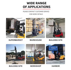 Tải nặng sẵn sàng Pin xe nâng kích thước nhỏ gọn lạnh lưu trữ điện xe nâng Pin xe nâng 4 bánh xe nâng điện - Product Image 4