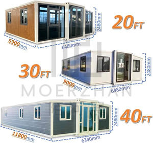 コンテナハウス金属制の家ソーラーパネルコンテナハウスヴィラ - Product Image 2