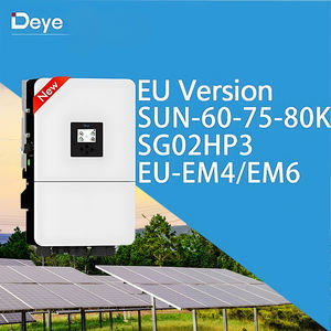 Onduleur hybride triphasé Deye avec protection IP65, 60 kW, 70 kW, 75 kW, 80 kW, avec 6 MPPT, onduleurs solaires à onde sinusoïdale pure - Product Image 6