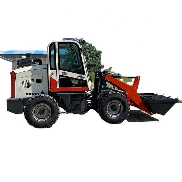 Mini Front Loader 2ton Automatic Wheel Loader for Sale