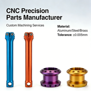 Manufacturer Precision Custom CNC Machined <b>High</b>-Quality I-Class Prosthetic Adapter Tube Suitable for <b>Knee</b> Color Anodized - Product Image 3