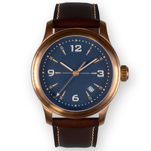Nouvelle collection de montres classiques pour hommes avec bracelet en cuir, mouvement automatique ETA, étanches à 100 mètres, acier inoxydable, verre saphir, analogiques - Product Image 2