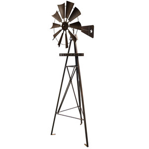 Oniya 47IN <span class=keywords><strong>moulin</strong></span> à <span class=keywords><strong>vent</strong></span> en métal extérieur lourd cour jardin <span class=keywords><strong>vent</strong></span> filateurs Patio décoration <span class=keywords><strong>girouette</strong></span> résistant - Product Image 4