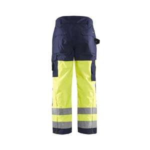 BLAKLADER - 188319973389D104 Pantalones de invierno de alta visibilidad Amarillo/Azul marino-EAN 7330509302552 ROPA DE TRABAJO DE 2017 - Product Image 2