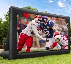 Pantalla de proyección de película inflable plegable de 16 pies para exteriores, portátil, película móvil - Product Image 3