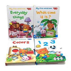 Customized Oem Hot Sale Baby Studying Board Children Talking Story Book Set Pop Up Book Kids
