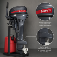 Motor Fuera De Borda Mesin Tempel 15Hp 30Hp 40Hp 60Hp Mesin Tempel Kapal YAMH
