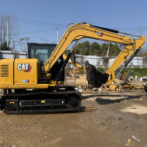 Maquinaria de excavadora Caterpillar CAT307E/CAT307D usada de alta calidad, buen precio, rodamiento de bomba de engranajes de motor de funcionamiento de 7 toneladas - Product Image 3