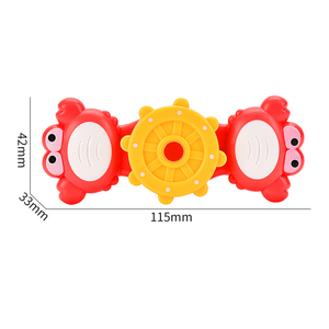 Montessori Enfants Bain Sucker Spinner Jouet Drôle Animal <span class=keywords><strong>Hochet</strong></span> Jouet de Bain pour Bébés <span class=keywords><strong>Ventouse</strong></span> Jouets de Bain pour Enfants - Product Image 3