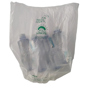 Nouvelle tendance : Sacs de courses en plastique PE personnalisés, design élégant, sur rouleau, pour supermarché - Product Image 1