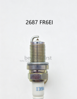 Bougie d'allumage NGK FR6EI 2687 Iridium d'origine pour Peugeot 4008 GAC Trumpchi GA3 GA5 Mitsubishi ASX Lancer EX 4B10 4B11
