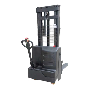 Carrello Elevatore Elettrico Manovrabile da 1000KG per Operazioni di Impilamento <span class=keywords><strong>Pallet</strong></span> in Magazzini con Corridoi Stretti - Vendita Diretta dalla Fabbrica - Product Image 1