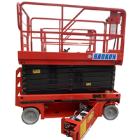 Elektrische Selbstfahrende Scherenhebebühne Hydraulische Mobile Scherenbühne für Lager- und Bauarbeiten