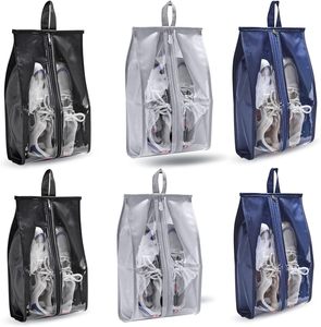 Large Multi-color Reusable Eco-friendly <b>Waterproof</b> Nylon Shoe <b>Bags</b> Men Women <b>Drawstring</b> Closure Portable Travel Organizer <b>Bag</b> - Product Image 2