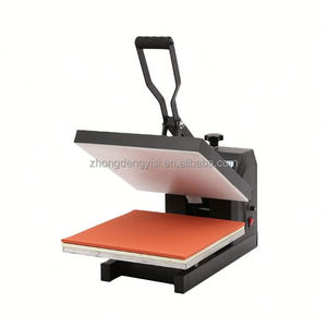 เครื่องรีดร้อนดิจิตอลขนาด 38*38 ซม. สำหรับงานรีดร้อนเสื้อยืด ถ่ายโอนลายลงบนเสื้อผ้า พร้อมปั๊มลมและอุปกรณ์รีดผ้า - Product Image 2