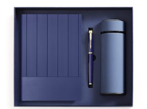 2026 Winner New Unique Corporate Gift Set Stainless Steel Luxury 3-in-1 Notebook Pen Thermos <b>Cup</b> Personalized Letterpress Gift - Product Image 3