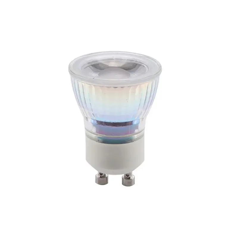 HoneyFly Mini GU10 LED 3W(35Mm) 220V Warm White/Putih/COB LED Lampu Spot dengan Penutup Kaca Cangkir CE RoHS