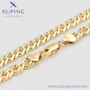 Gioielli 001103702 XUPING collana a catena in corda placcata in oro Unisex Hip - Hop audace accessorio quotidiano per feste - Product Image 5