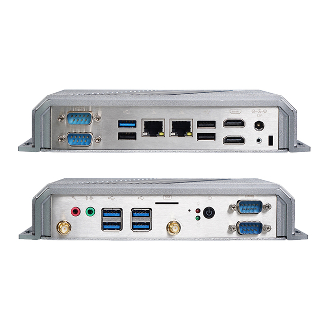 Factory Direct Industrial Mini Pc Intel Elkhart Lake J6412 Ddr4 Hd Dp 4K All in 1 Desktop Pc Win10/Linux/Win11 Thin Client