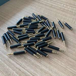 Cantell หัวตัวผู้4ขั้วขนาด3.5มม. ชุบทองคุณภาพสูงอะแดปเตอร์เสียงสำหรับตัวผู้3เสาขนาด3.5มม. - Product Image 6