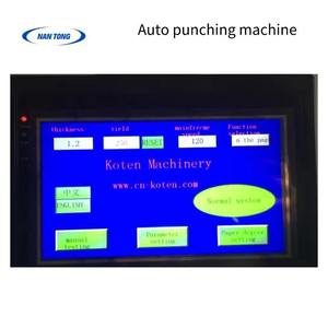 Nantou NT-420 Automatic Punching Machine Hydraulic 2200x1000x1300mm For <b>Thick</b> <b>Cardboard</b> Covers - Product Image 5