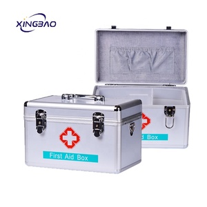 Mochila <span class=keywords><strong>de</strong></span> viaje <span class=keywords><strong>de</strong></span> emergencia <span class=keywords><strong>de</strong></span> metal portátil para coche, bebé, Medicina Caja <span class=keywords><strong>de</strong></span> botiquín <span class=keywords><strong>de</strong></span> primeros auxilios <span class=keywords><strong>de</strong></span> aluminio - Product Image 2