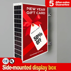 Caja de Luz LED Comercial Ultra Delgada de Aluminio de 12x18 Pulgadas, Montaje en Pared, Control Remoto, Alta Luminosidad, Regulable, Temporizador, para Interiores, Yoga, Estudio, CE - Product Image 6
