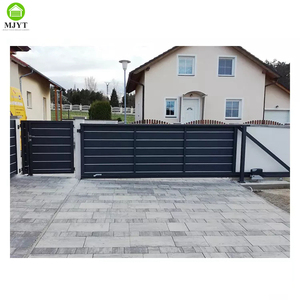 MJYT – <span class=keywords><strong>portail</strong></span> principal en aluminium robuste, Design de couleur, moteur de <span class=keywords><strong>portail</strong></span> électrique pour <span class=keywords><strong>portail</strong></span> <span class=keywords><strong>coulissant</strong></span> à énergie <span class=keywords><strong>solaire</strong></span> - Product Image 4