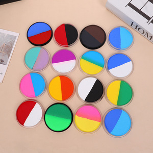 Pigmento per Body Painting Bicolore 30g, Solubile in Acqua, per Trucco Viso e Scenico per Bambini, con Confezione in Scatola Colorata - Product Image 2