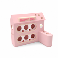 Ensemble de jeu maisonnette pour enfants 3 ans et plus, avec écran tactile, thème 'Poussée des œufs', pour jeu d'imitation urbain et jeu de rôle, aire de jeux intérieure