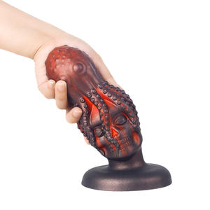 Plug Anal en Forma de Calavera de Pulpo, Expansor Anal Externo para Hombres y Mujeres, Juguete de Estimulación Anal para Adultos, Juguetes de Placer Anal - Product Image 2