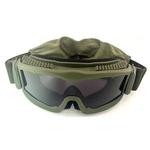 最新产品摩托车越野护目镜定制OEM ODM战术护眼抗冲击强化男士射击眼镜 - Product Image 2