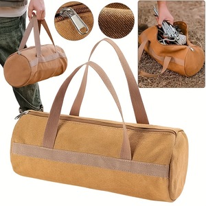 <b>Tool</b> Duffle <b>Bag</b> Canvas Zipper Closure Double Handle Storage <b>Bag</b> For Electrician <b>Tools</b> - Product Image 4