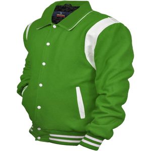 <b>Men's</b> Varsity <b>Jacket</b> Wool Blend Letterman Style Vintage Autumn Wear XXS-5XL - Product Image 2