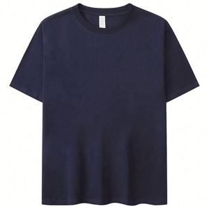 Camisetas de Algodón para Hombre, Lisas, Casuales, de Manga Corta, 100% Algodón, al por Mayor - Product Image 3