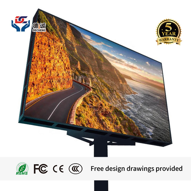 Outdoor P12 DIP LED Display Screen Full Color Large Advertising Billboard