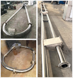 Transportador de disco de cadena <span class=keywords><strong>tubular</strong></span> de arena cerrada de gran capacidad, transportador de cadena de arrastre de tubería de arena, elevador - Product Image 4